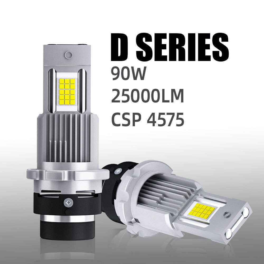 Led Headlight 25000lm D Series Replacement Xenon Bulbs Easy Install D2S D2R D4S D4R Super Bright Led Headlight For Car Light