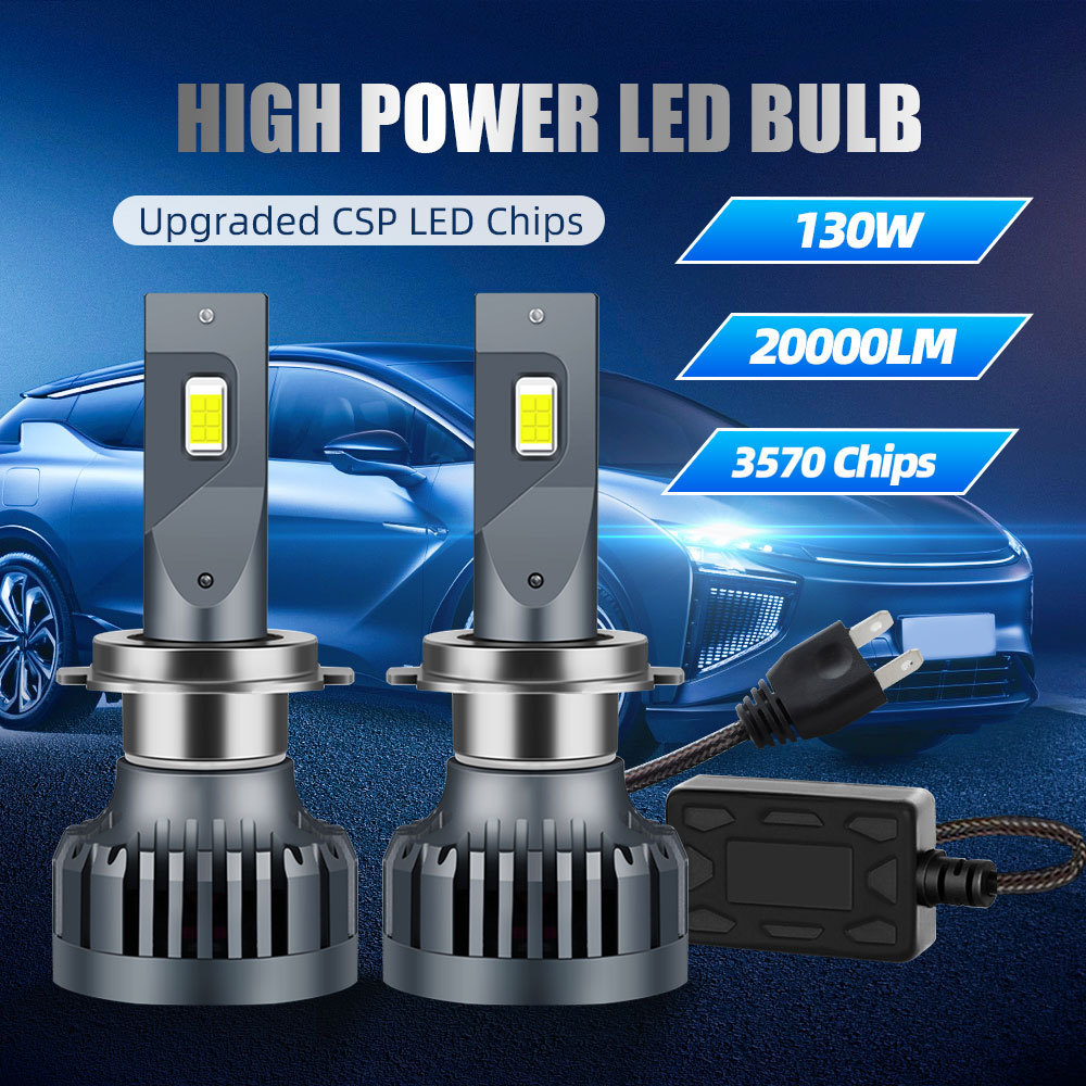 Super Bright New High Power led H1 H3 H4 H8 H7 H9 H11LED Headlight Universal Fog Light Bulb for Car Light