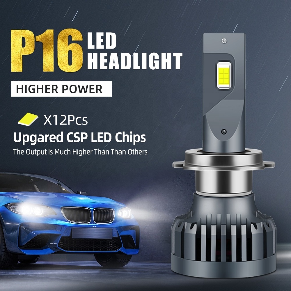 P16 super bright led headlight 130W High Power Auto Lighting System Car Led Lights H13 H7 9005 9006 H11 LED Headlight H4