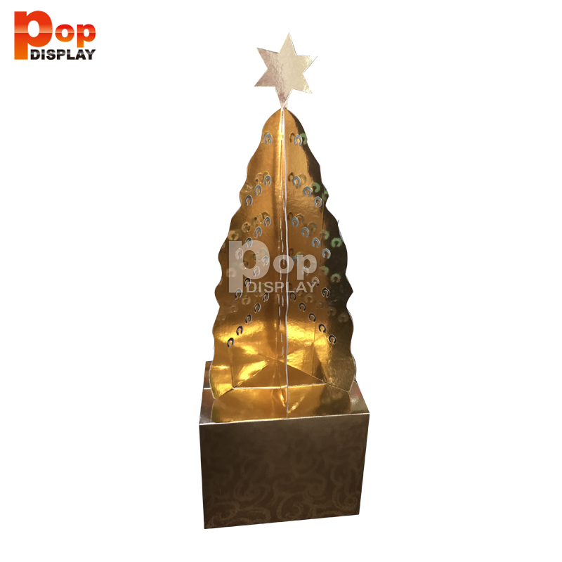 Competitive price cardboard snacks display POS retail shop pallet display super market chocolate advertising stand