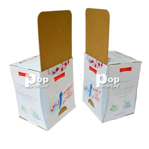 Professional manufacturer custom made PDQ countertop display super market chocolate stand racks