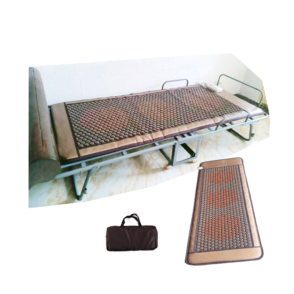 Korea S-ceragem Tourmaline mattress price Electric Stone thermal Massage Mattress Jade Mat Pain Relief Infrared heating pads