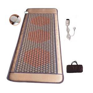 Korea S-ceragem Tourmaline mattress price Electric Stone thermal Massage Mattress Jade Mat Pain Relief Infrared heating pads