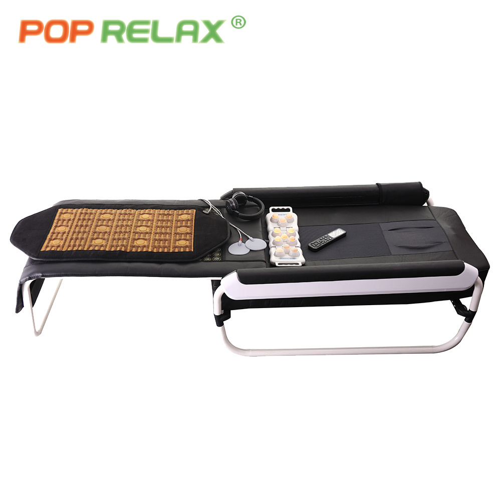 Korean Jade Master V6 New Style Jade Roller Massage Bed Salon Furniture Far Infrared Heating Therapy Chiropractic Table