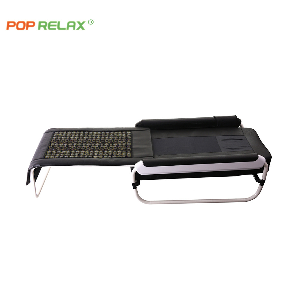 POP RELAX electric infrared jade stone roller master V3 korea nugar thermal heating cera gem massage bed best manufacturer