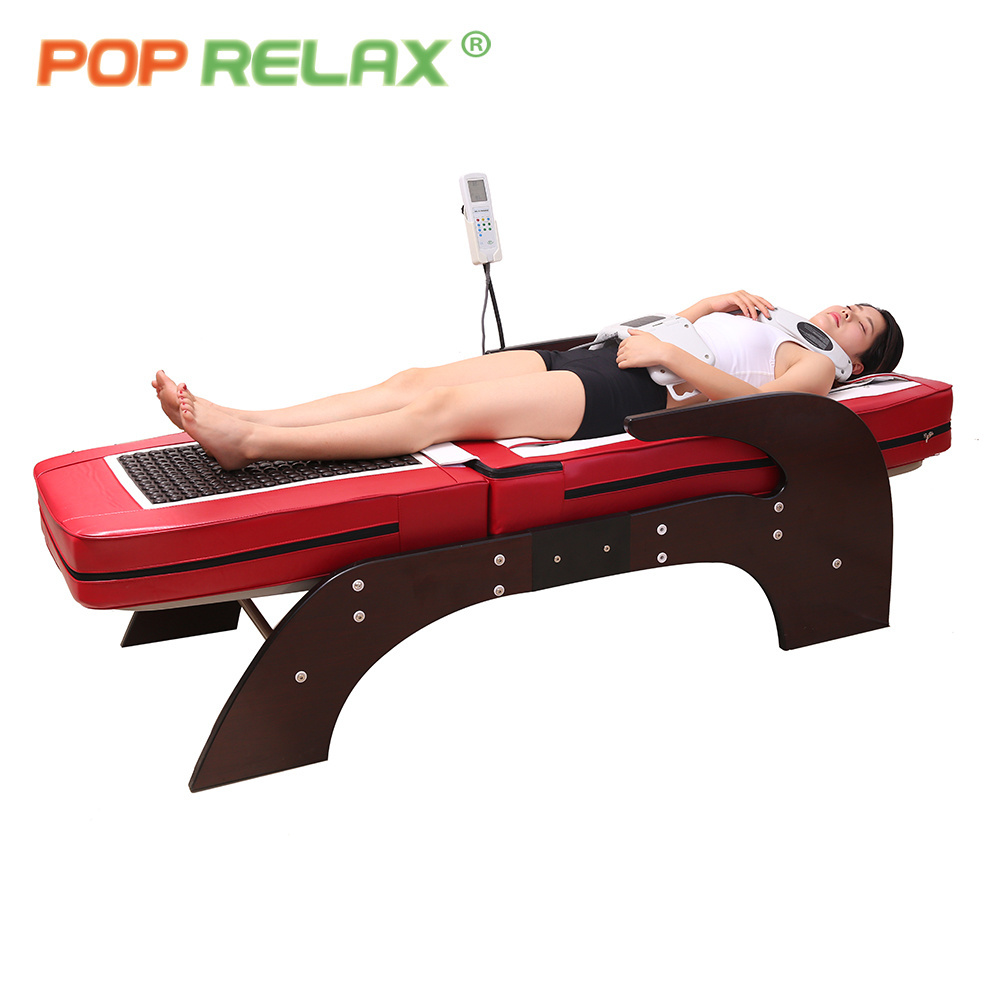 Cama De Piedra Ceragen Master V4 Thermal Infrared Jade Stone Massage Bed With Roller Manufacturer In China