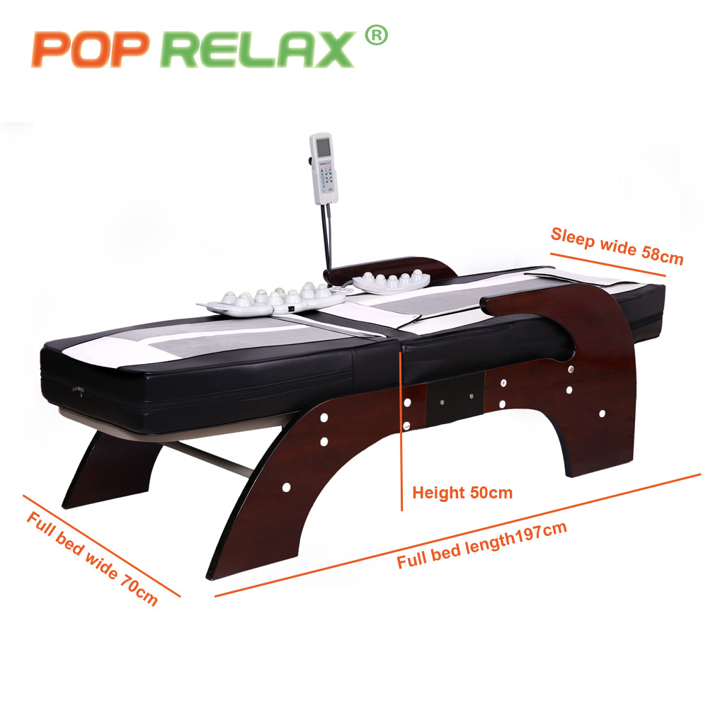 Korea  Heat Chiropractic Vibrating Migun Thermal Jade Stone Massage Bed