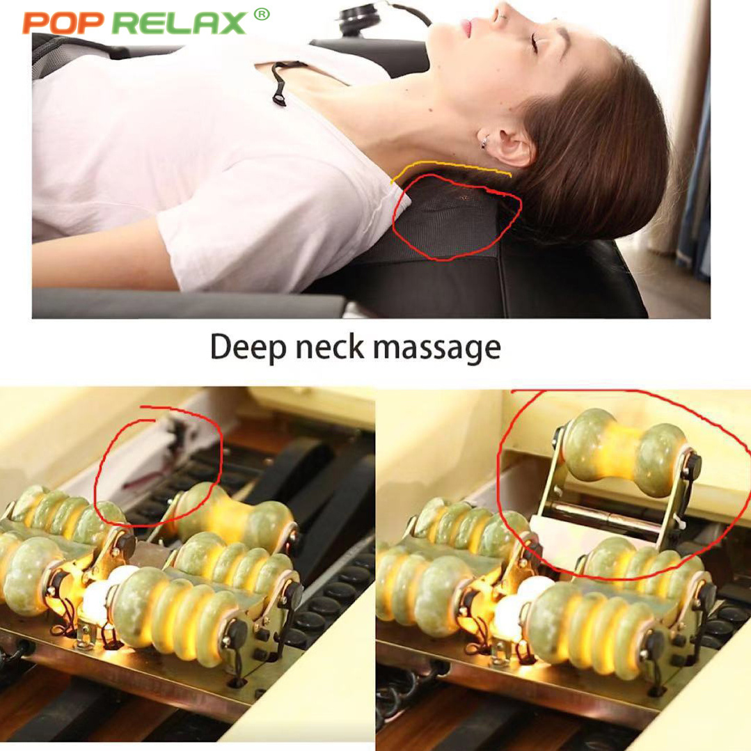 Best Price Cama Teraputica Foldable S-ceragem Master V3 V4 V6 Thermal Therapy Jade Massage Bed With Roller