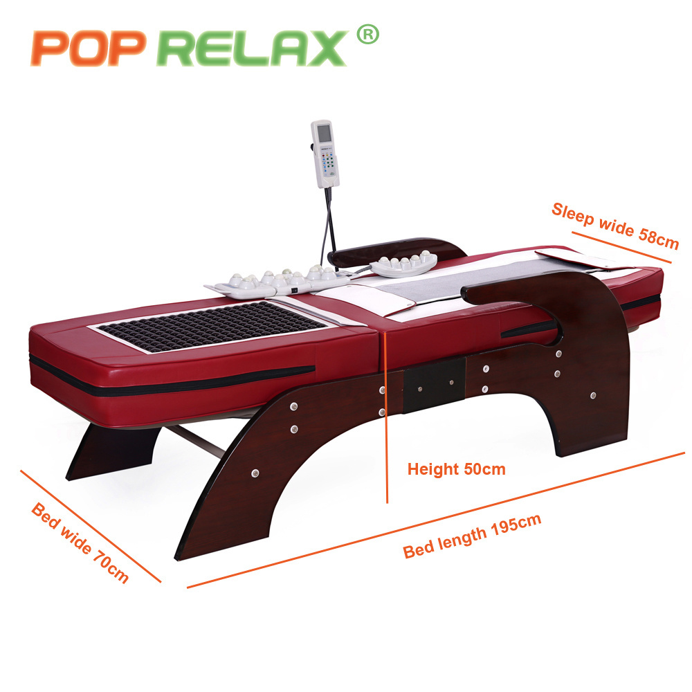 Cama De Piedra Ceragen Master V4 Thermal Infrared Jade Stone Massage Bed With Roller Manufacturer In China