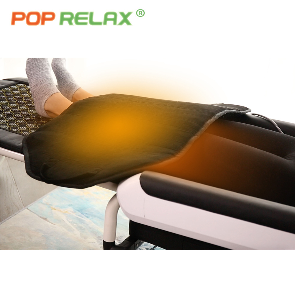 Korea Full Body Acupressure Bed CE Jade Roller Stone Infrared V3 Thermal Massage Bed in Massage Table