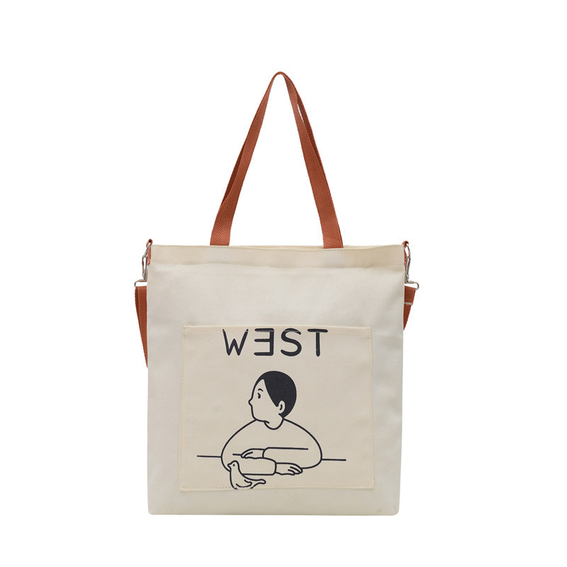 Custom Logo Size Printed Eco Friendly Recycled Plain Bulk Large Organic Calico Cotton Canvas Grocery Shopping Strap Tote Bag