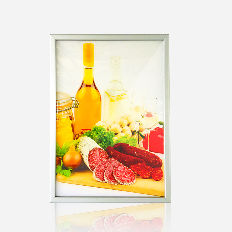 High quality aluminum printing snap frame light box acrylic panel back lighting for advertising display led picture frame