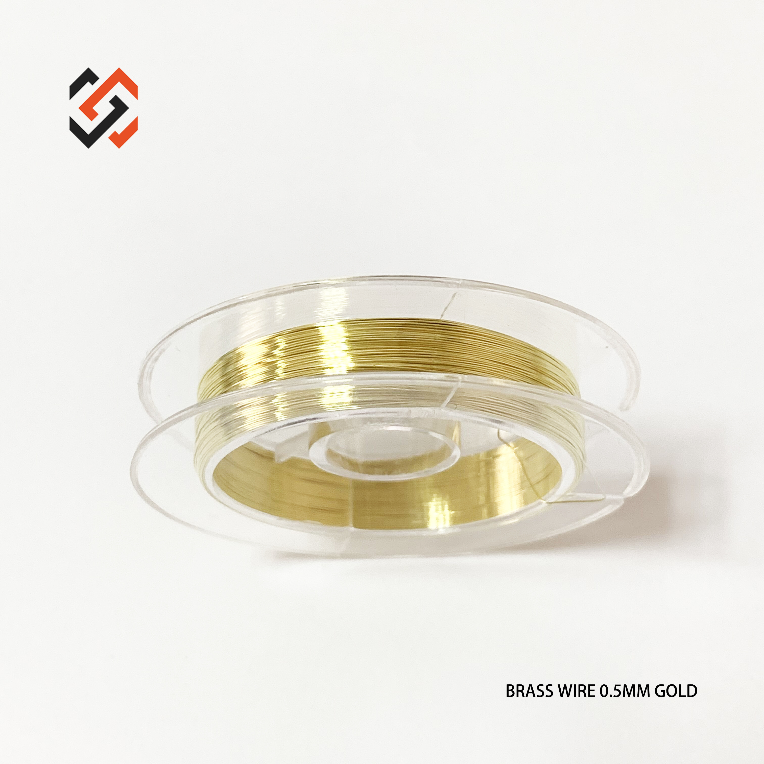 Wholesale High Quality Colored Brass Craft Wire 0.5mm  Beading Wire in Gold