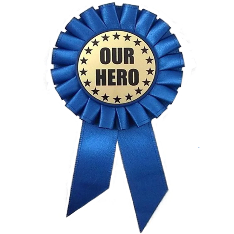 custom logo dog horse show Victory pleated satin Ribbon Rosette badge Award Set for Competition, Sports Event