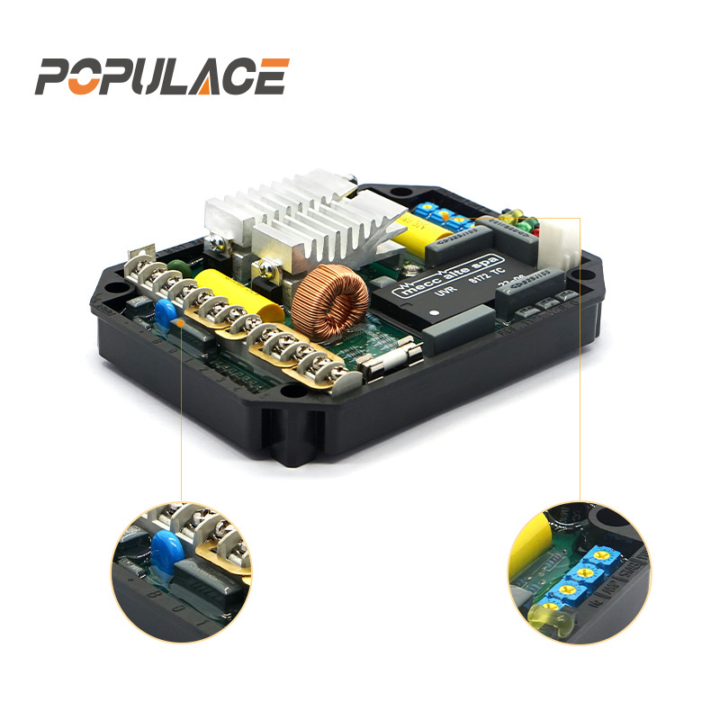 POPULACE uvr6 generator spare parts brushless avr uvr6 diesel generator regulator avr uvr6 automatic voltage regulator