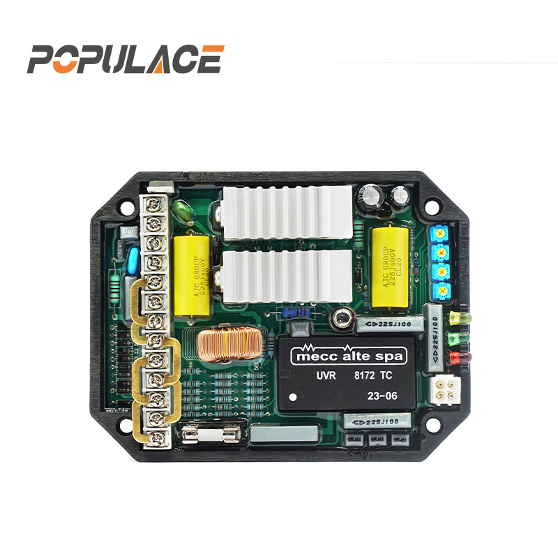 POPULACE high quality diesel engine spare parts accessor regulator avr circuit diagram price card generator avr uvr6