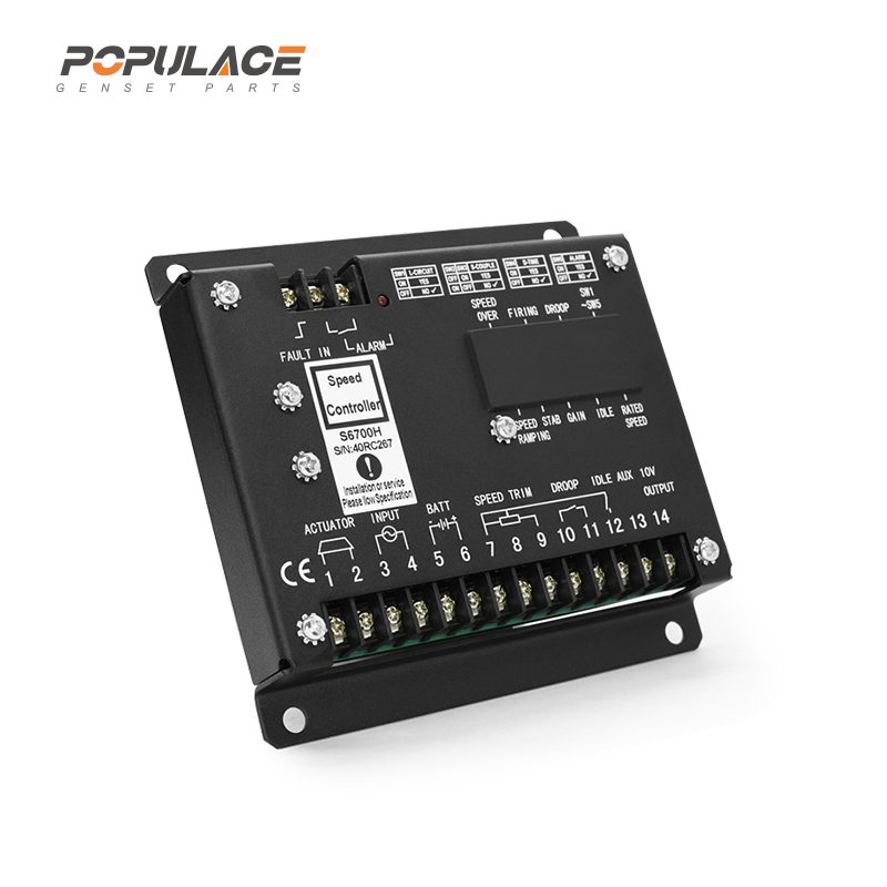 POPULACE Generator Speed Control Unit S6700H Engine Generator Speed Controller S6700H Governor Controller S6700H