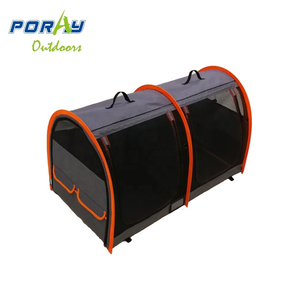 Pop up cat show kennel crate with curtain cat show exhibition tent