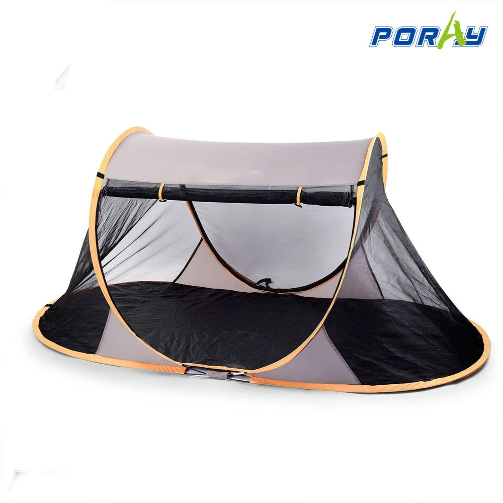 Pop Up Portable Mosquito Net(Tarp Floor) Free-Standing Travel Mosquito Netting Tent Mosquito Net for Person Cot Baby Carriage