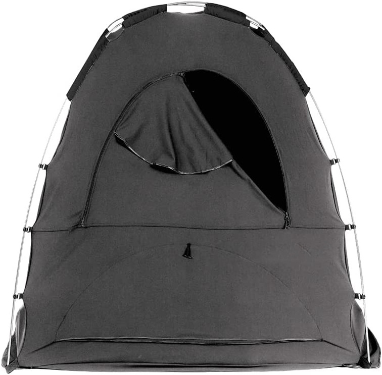 Portable Privacy Pod Blackout Canopy Sleeping Space for Babies and Toddlers with Monitor Pouch and Zippered Window