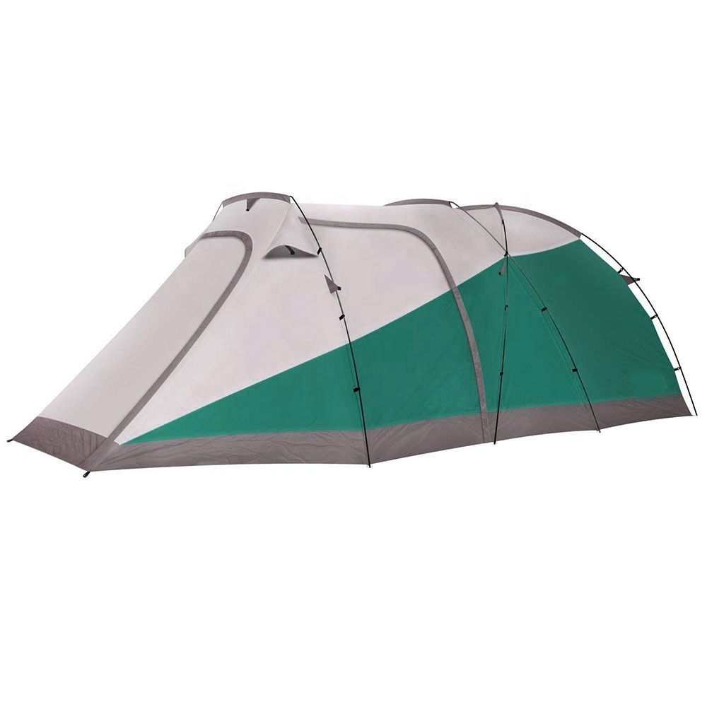 Poray new outdoor motorcycle camping tent waterproof motorcycle shelter With Integrated 3-Person Tent