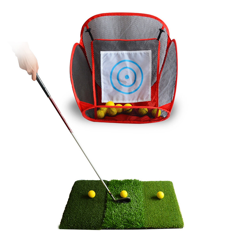 Pop Up Golf Target Indoor Outdoor Backyard Practice Swing Game Golf Chipping Net golf training aid