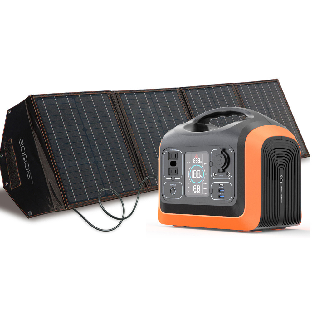 Economic Placas Solares Con Generador Solar Portable Commercial Silent Solar Power Generator For House Use