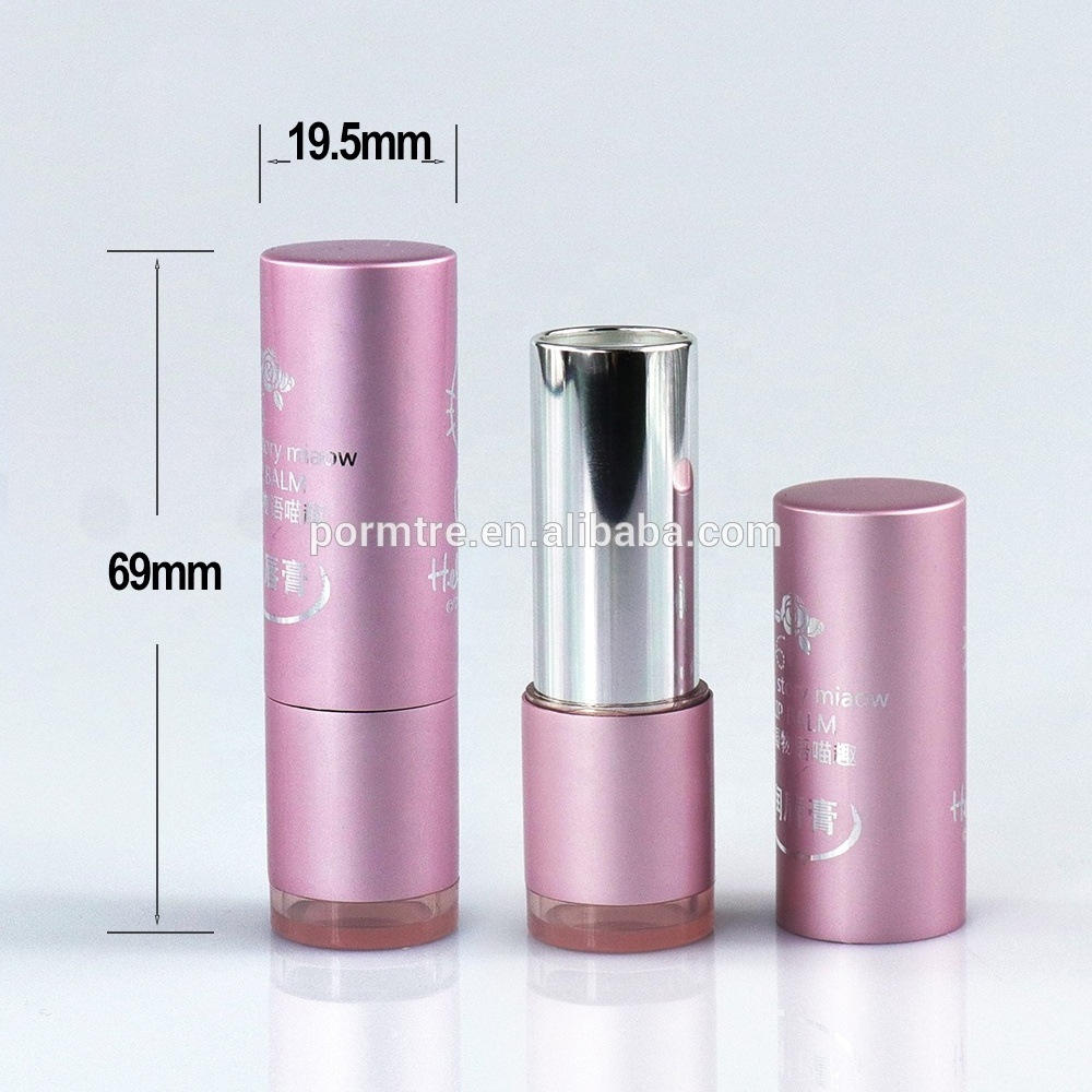 Chinese Manufacturer Custom Luxury Empty Round Aluminum Lipstick Tube