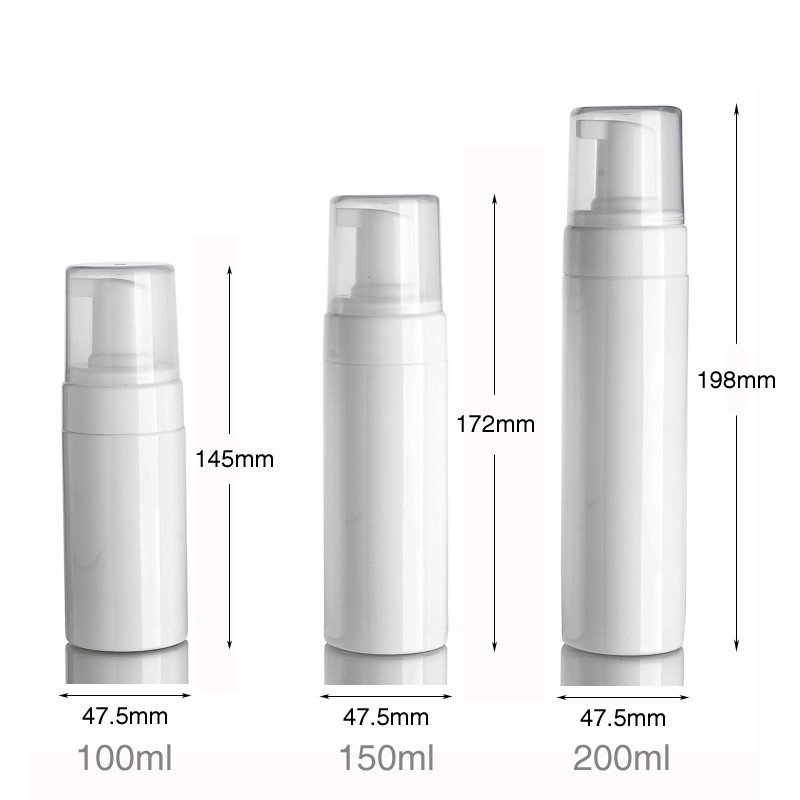 100ml Plastic soap bottle Foam pump dispenser Washing bottle sprayer 100ml foam bottles