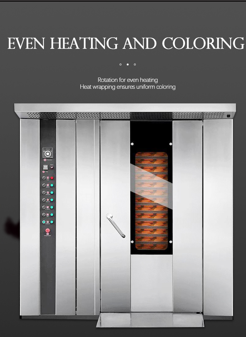 hot air oven bakery convection gas electric for turkish bread mini ovens rotary