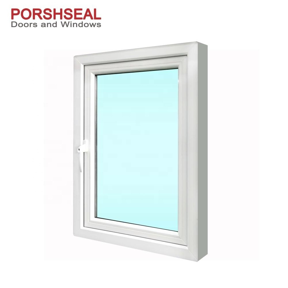 UPVC Casement windows and doors with Push out handle pvc window profile upvc door frame