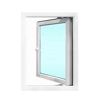 UPVC Casement windows and doors with Push out handle pvc window profile upvc door frame