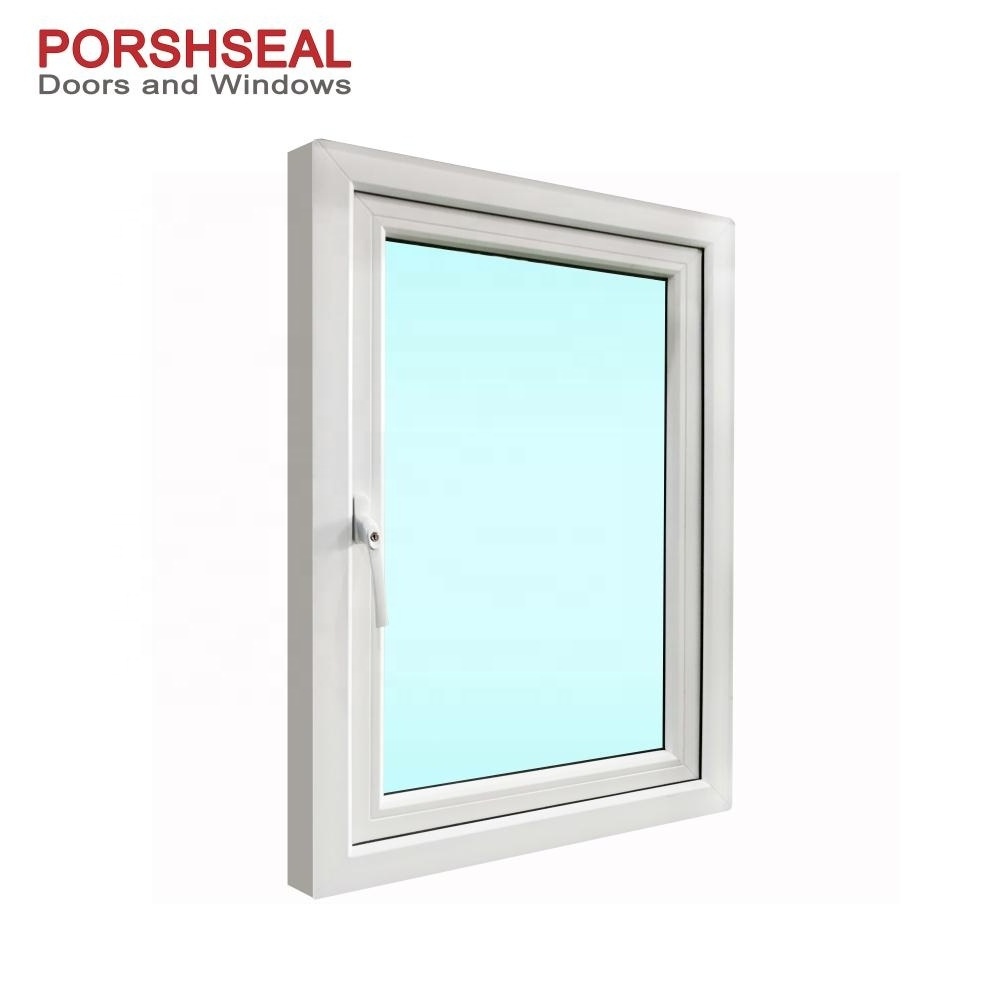 UPVC Casement windows and doors with Push out handle pvc window profile upvc door frame