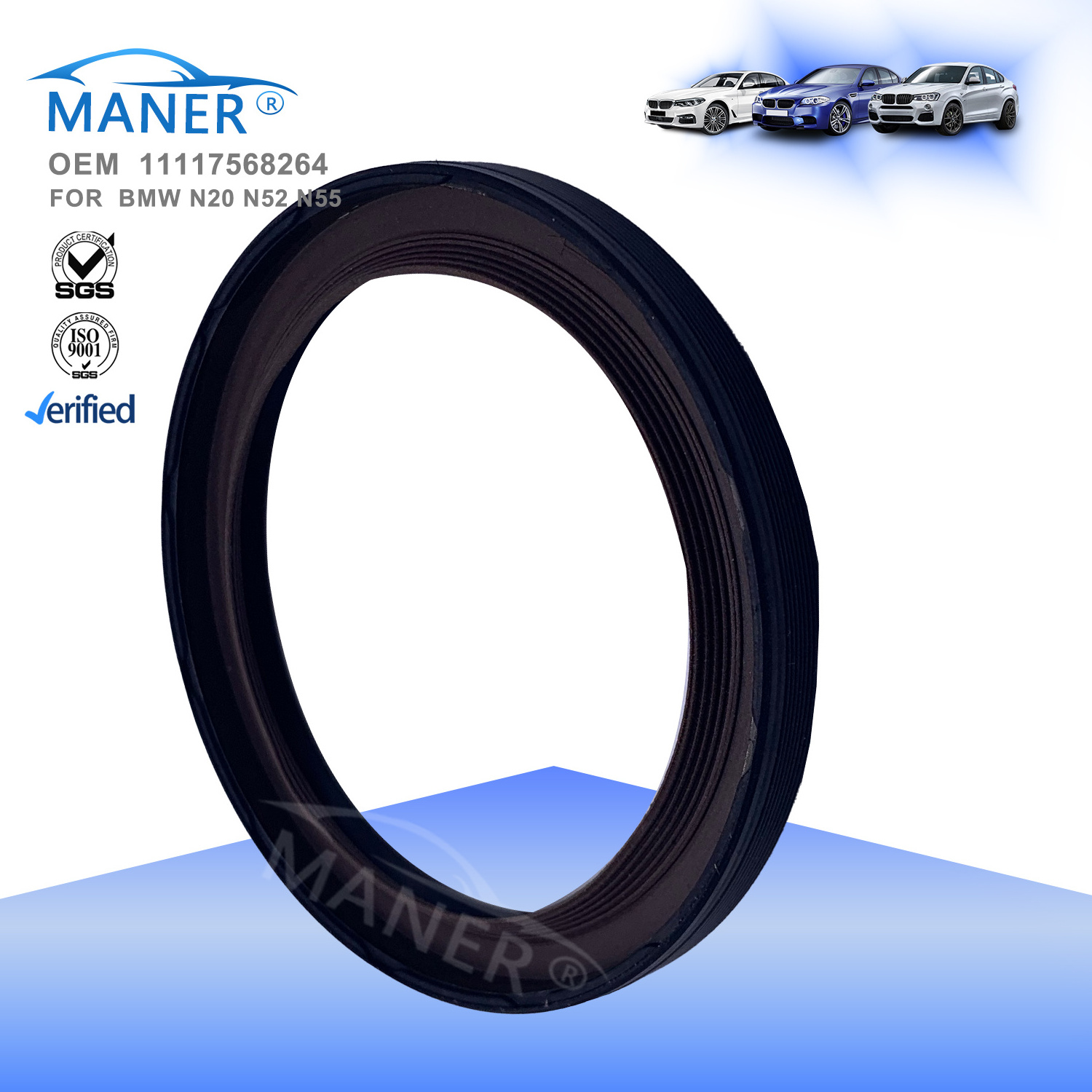 MANER 1439853 AUTO PART ENGINE SYSTEM CRANKSHAFT OIL SEAL 11117568264 FOR BMW F20 F21 2010 2011