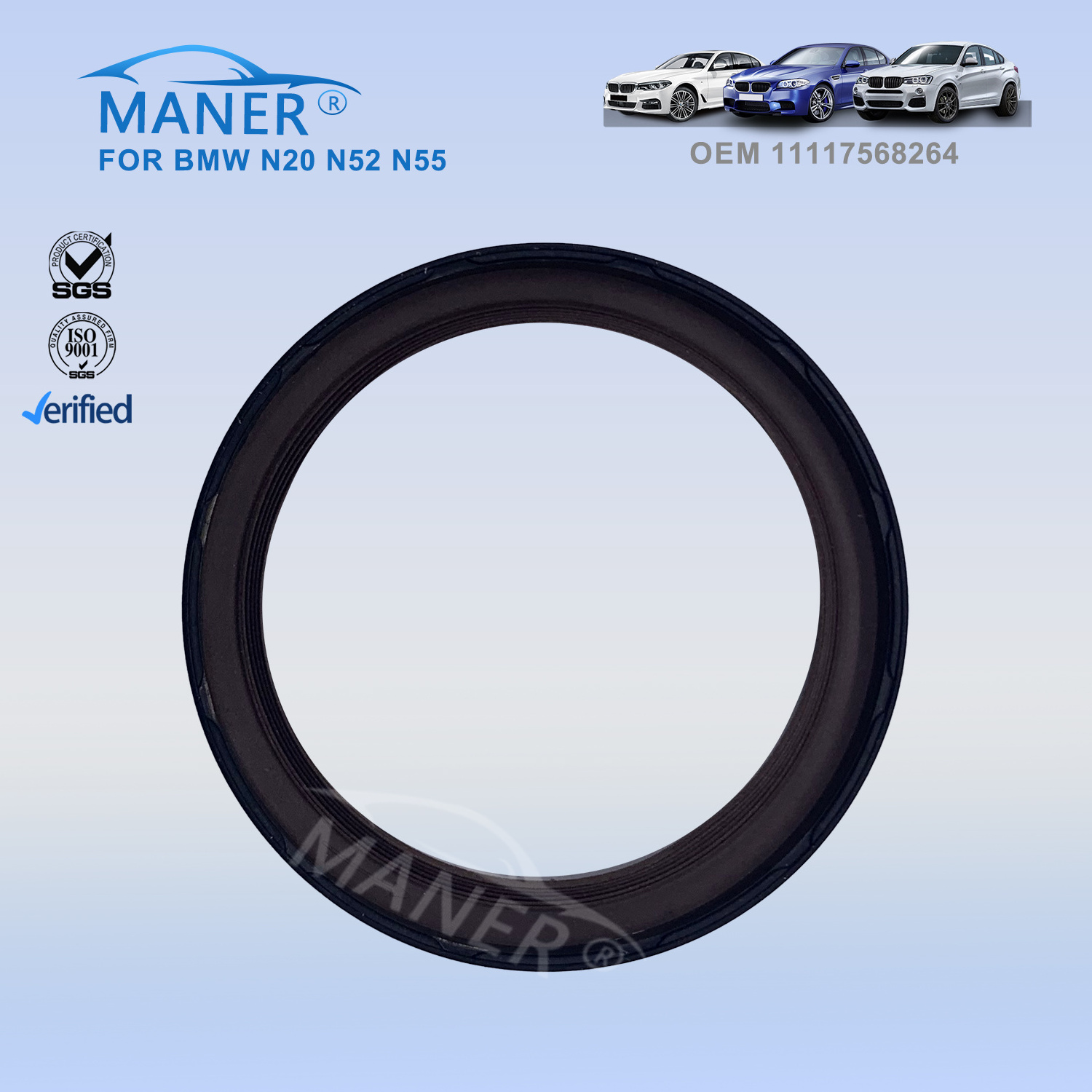 MANER 1439853 AUTO PART ENGINE SYSTEM CRANKSHAFT OIL SEAL 11117568264 FOR BMW F20 F21 2010 2011