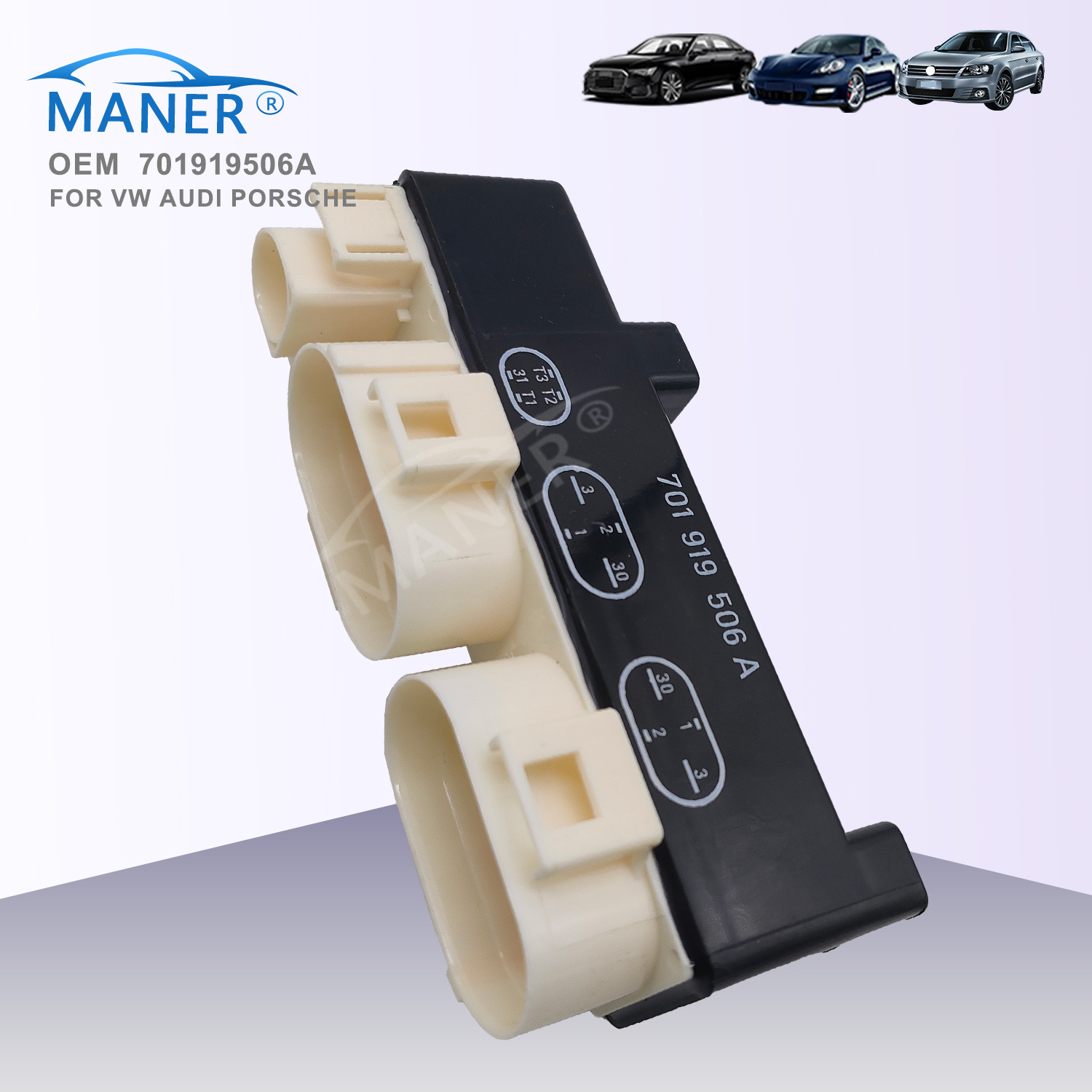 MANER 701919506A Engine Cooling Fan Control Electric Relay Module FOR Seat ALHAMBRA VW SHARAN TRANSPORTER