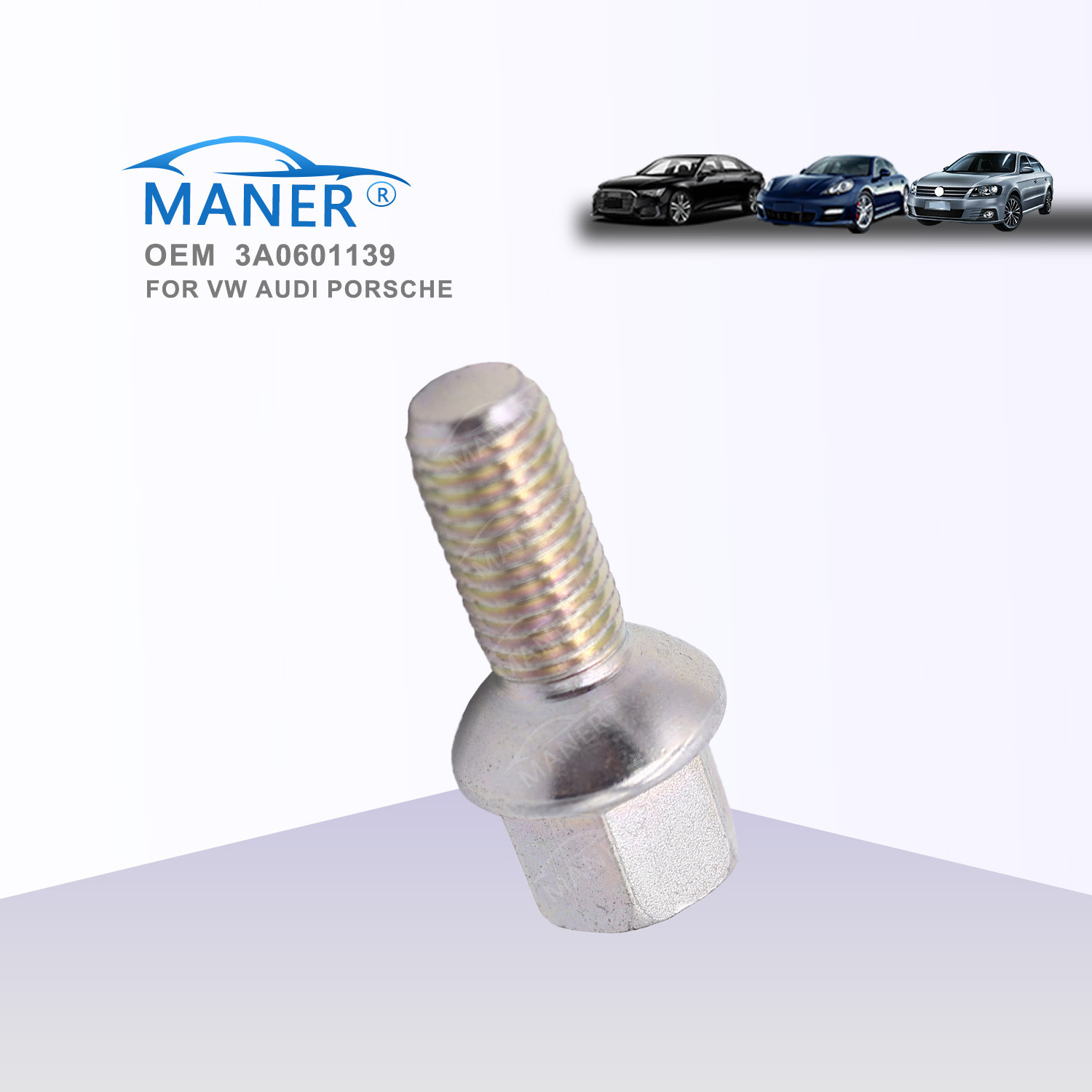 MANER CAR auto engine parts wheel Lug bolt 321601139C 3A0601139 for Audi seat VW GOLF JETTA PASSAT POLO