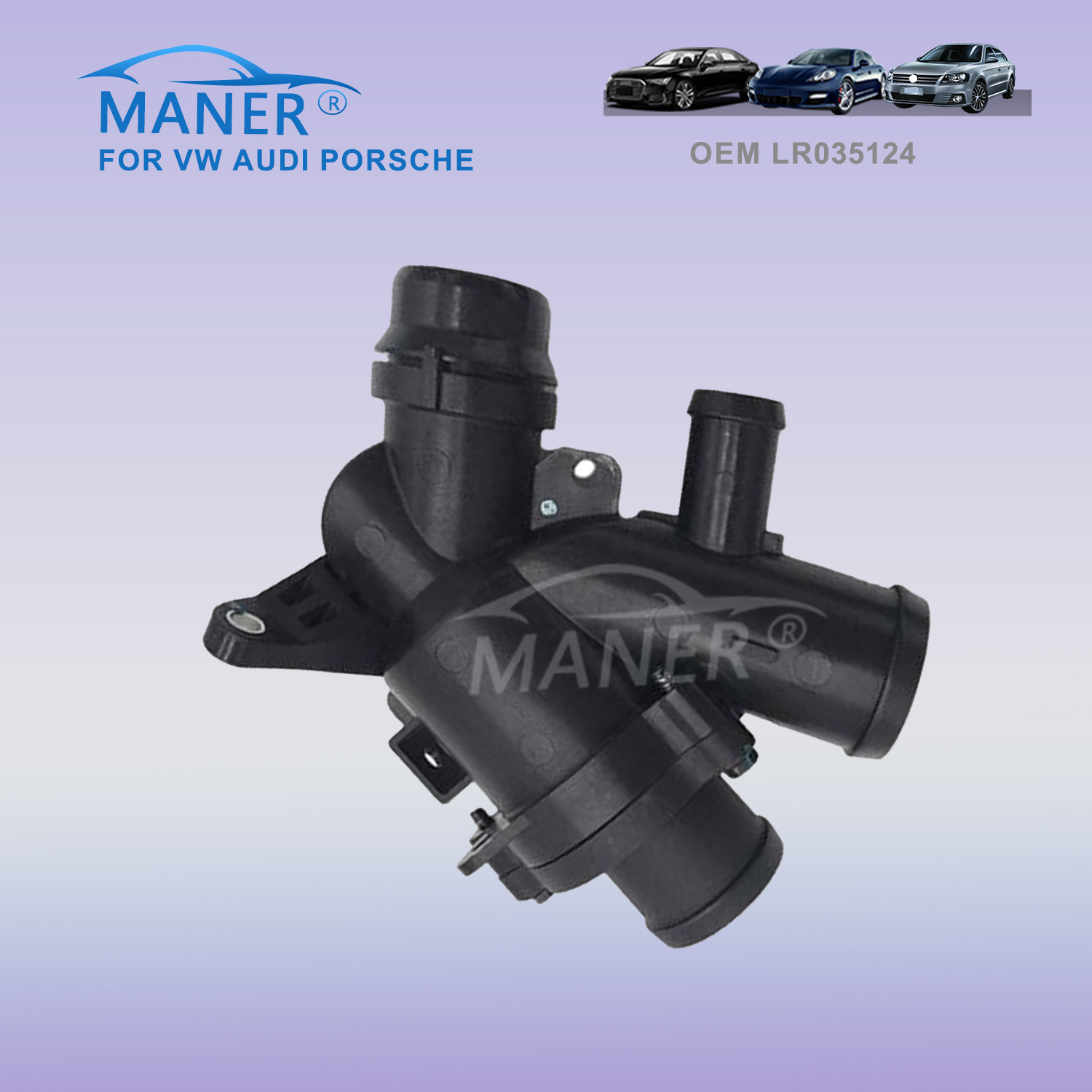 MANER auto part LR035124 ENGINE Cooling Coolant thermostat housing FOR Land Rover Discovery RANGE ROVER IV