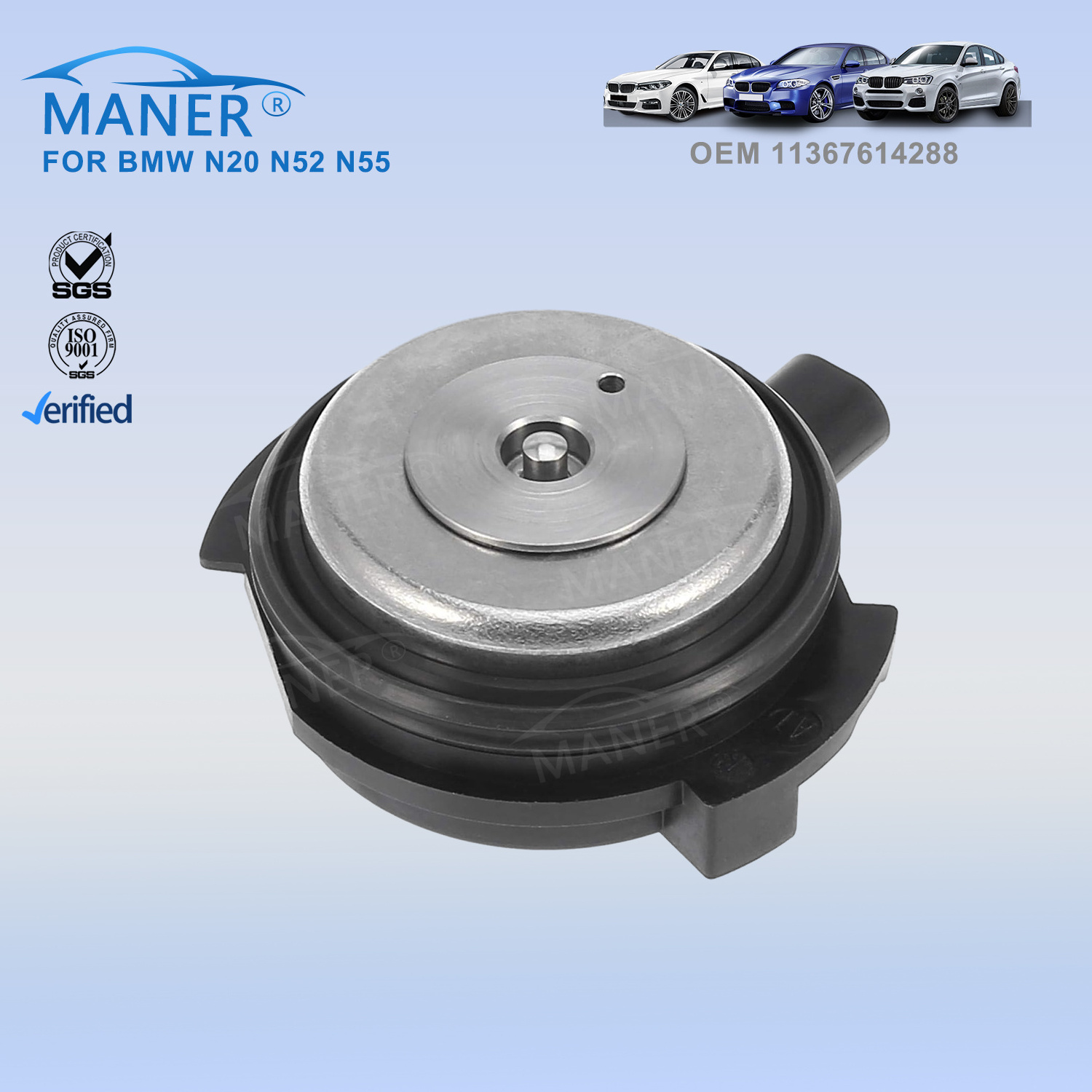 MANER 11367614288 VVT Variable Timing Solenoid Actuator for BMW F20 F30 G30 X1 X2 X3