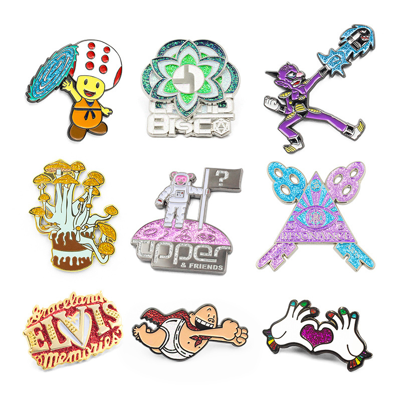 China Factory Pin Emblem Manufacture Cute Custom Enamel Pin With Company Logo Custom Enamel Pin Set With And Backing Card