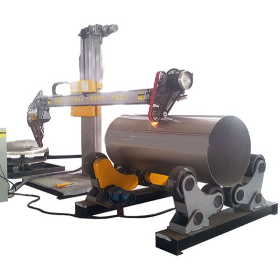 Polishing Machine Stainless steel tank shell pipe tube polishing grinding machine