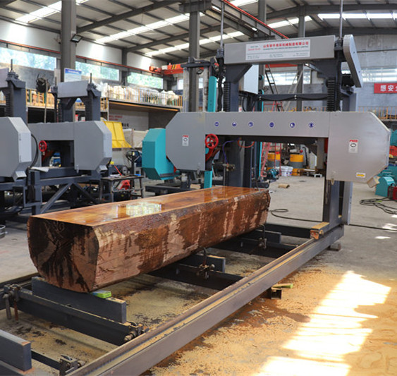 Wood Timber Sawmill Machine, Horizontal Wood Band Saw