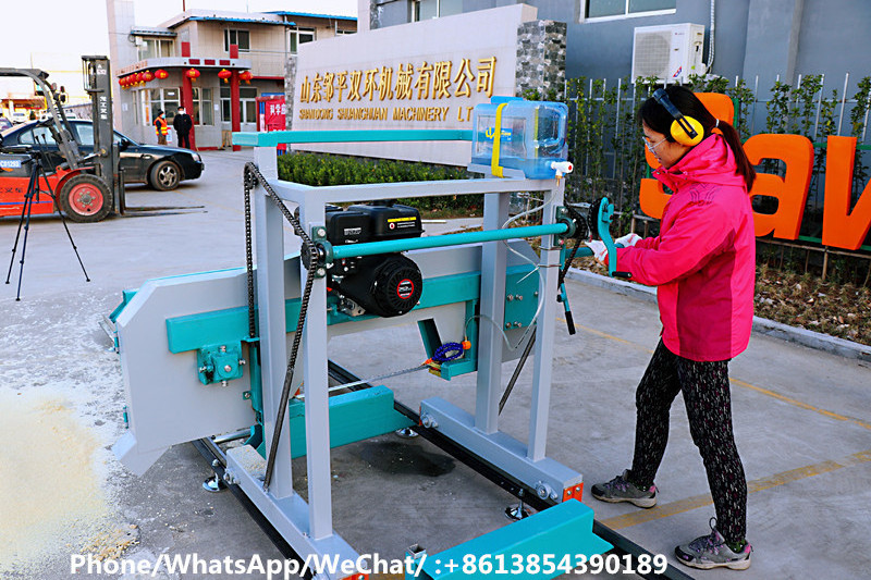 Wood Timber Sawmill Machine, Horizontal Wood Band Saw