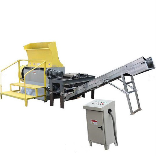 Used wood pallet crusher shredder, pallet chipper shredder for sale