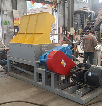 Used wood pallet crusher shredder, pallet chipper shredder for sale