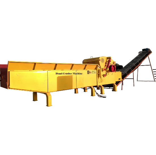 Big Wood Crusher Nail Removing Functional Wood Pallet Crusher Machine