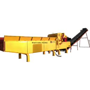 Big Wood Crusher Nail Removing Functional Wood Pallet Crusher Machine