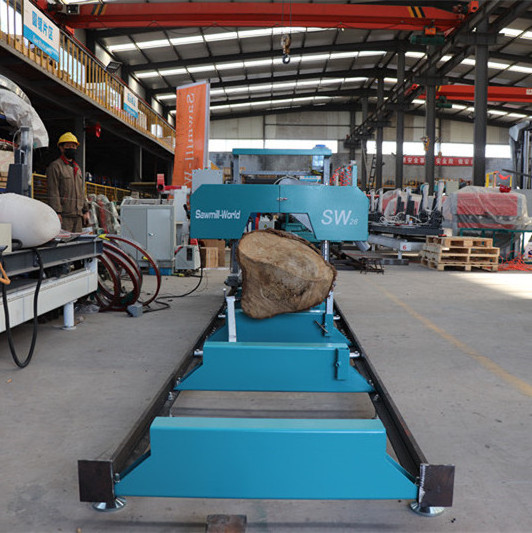 Portable Sawmill Wood Saw Machine Cutting Wood Machine