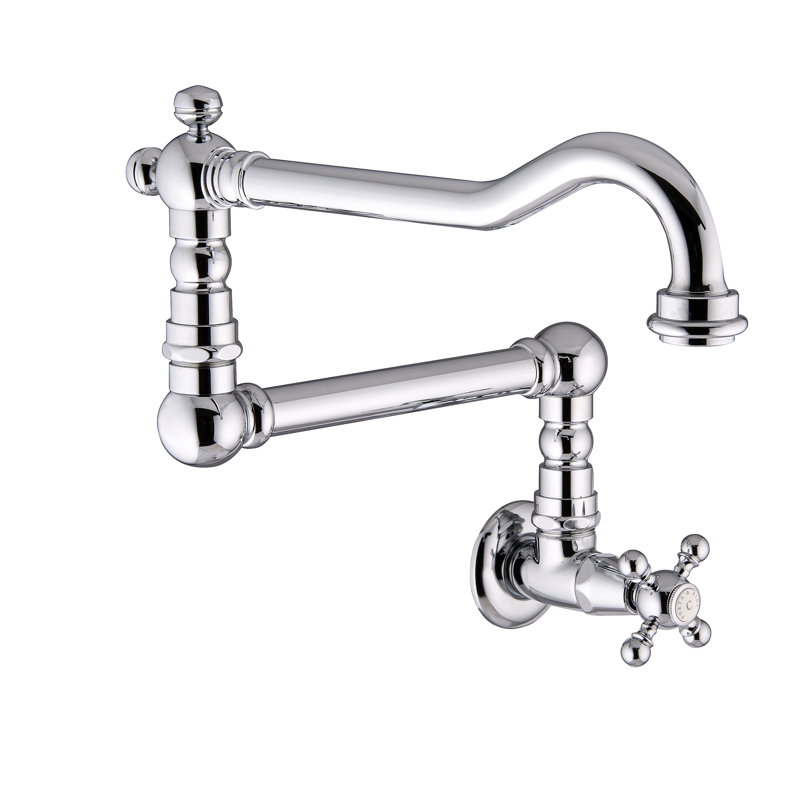 Made in Italy Classic collection polished Kitchen faucet pot filler swivel spout Faucet Brass Sink faucet for kitchen