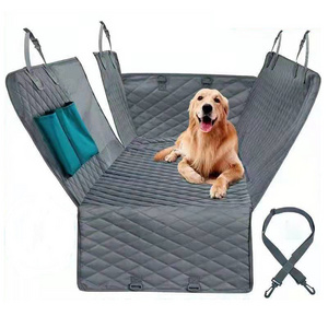 Small & Large Pet Dog Car Seat Cover Waterproof Oxford Mesh Dogs Carrier Car Back Seat Protector Mat Cushion for Car Travel